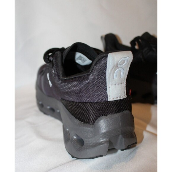 ON CLOUD WOMEN'S CLOUDSURFER TRAIL WP ATHLETIC SNEAKERS BLACK NIB $180 - Picture 7 of 8